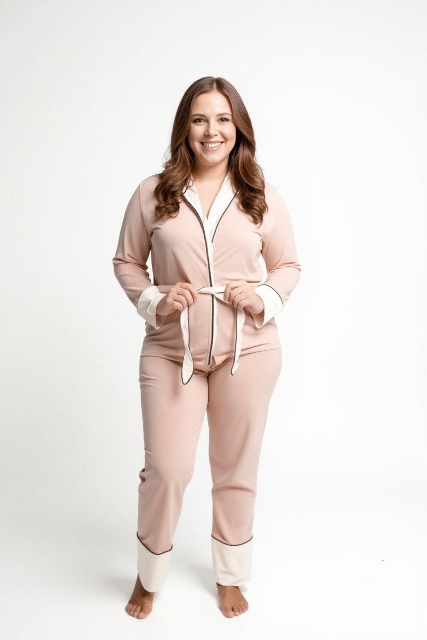 Belted Lounge Set - Rhea Cherie